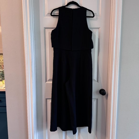 Nordstrom Chelsea 28 wide-leg cropped jumpsuit Women's XL - Picture 3 of 9
